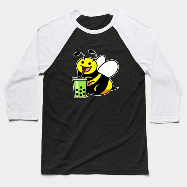 Bubble Bee Baseball T-Shirt by Swarm Store